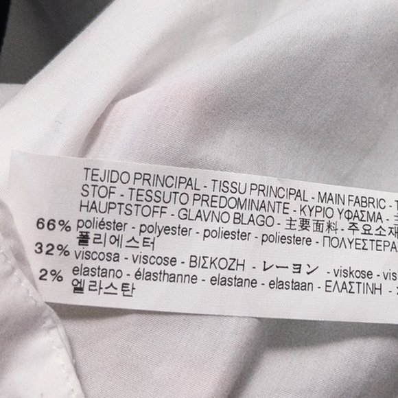 🔖🏷️ NWT Zara Navy Color Combination Top - Picture 12 of 12